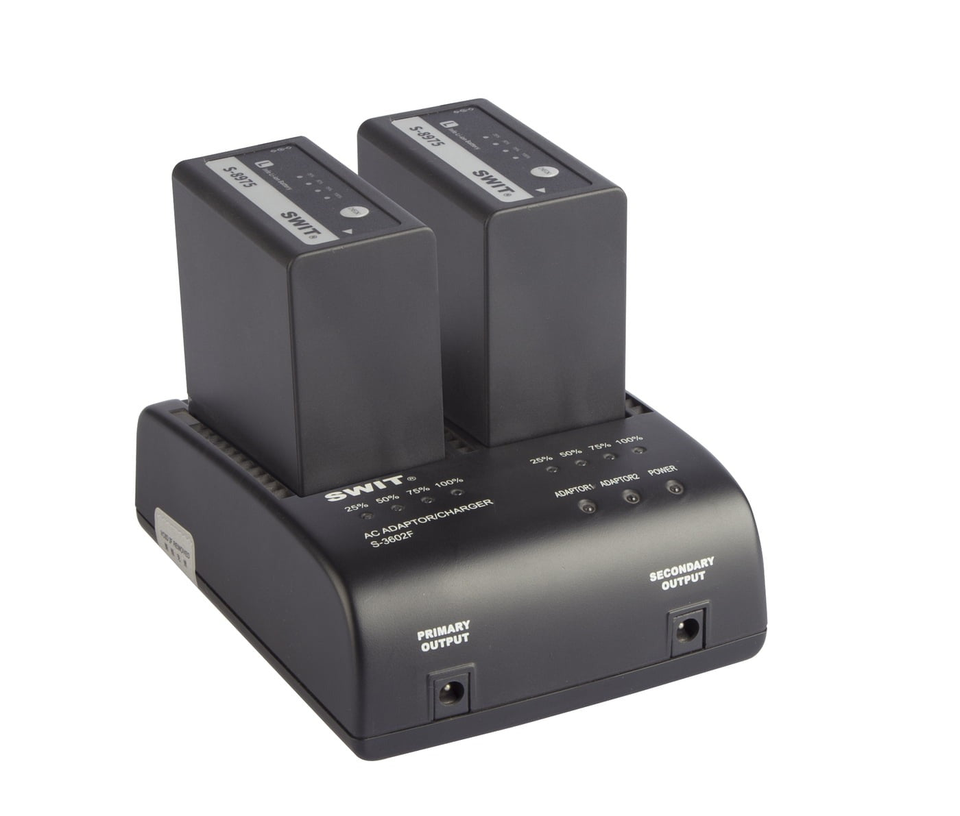 SWIT S-8975 | 75Wh/10.4Ah NP-F-type (Sony L-series) DV battery with DC-pole in/output