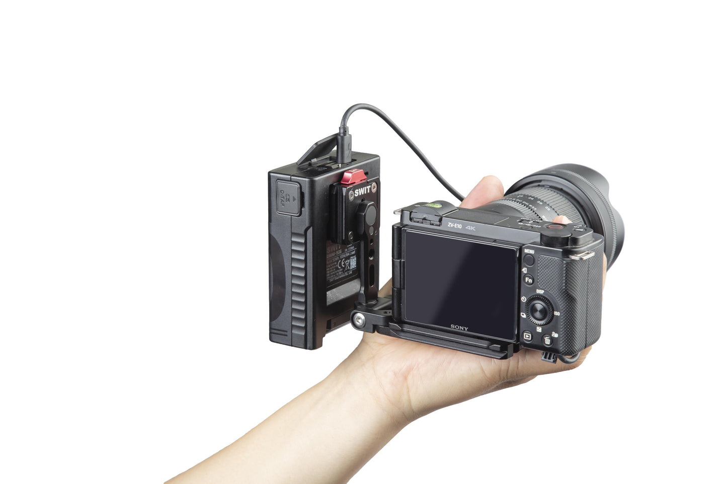 SWIT TA-T10S | V-mount rig plate with foldable tripod