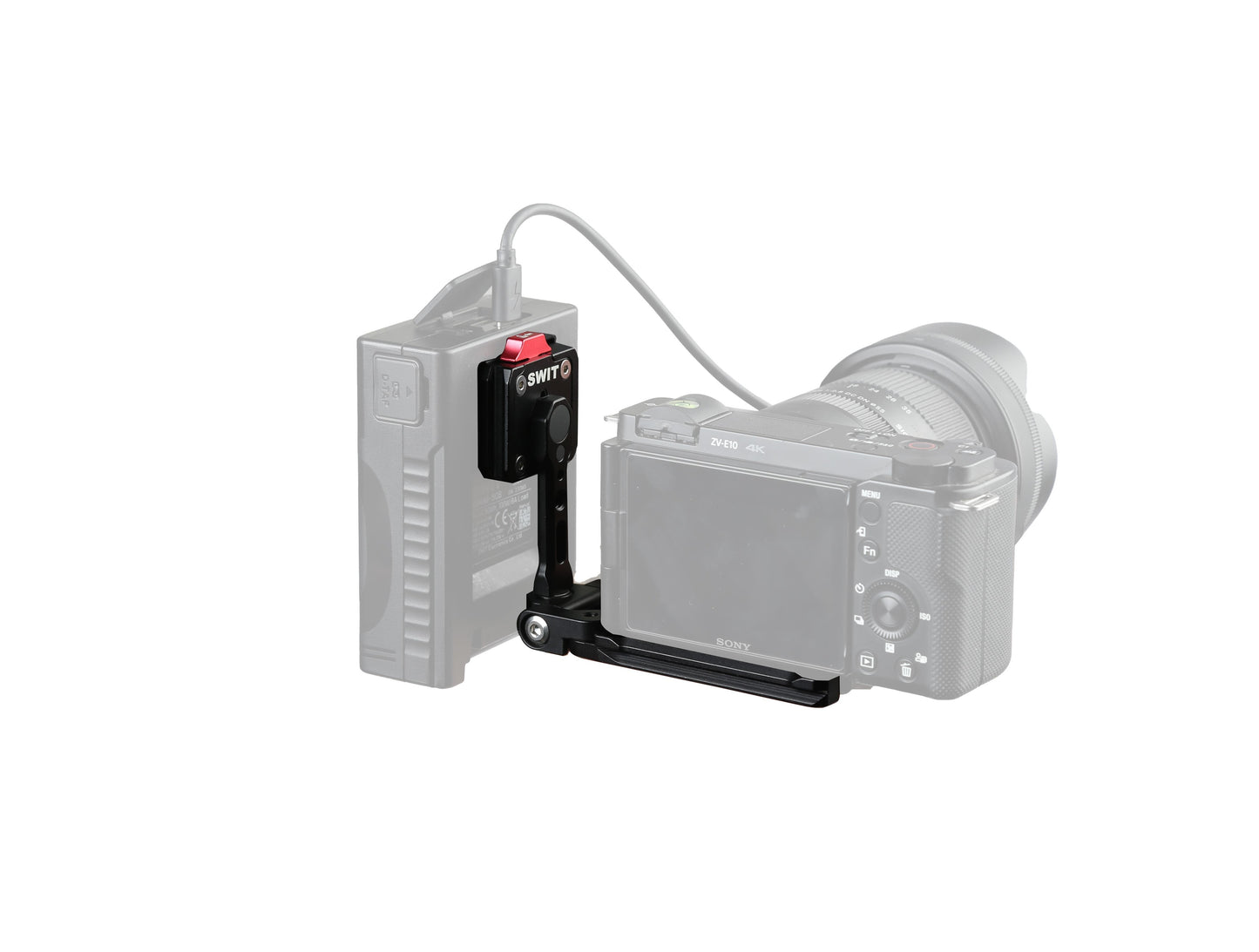 SWIT TA-T10S | V-mount rig plate with foldable tripod