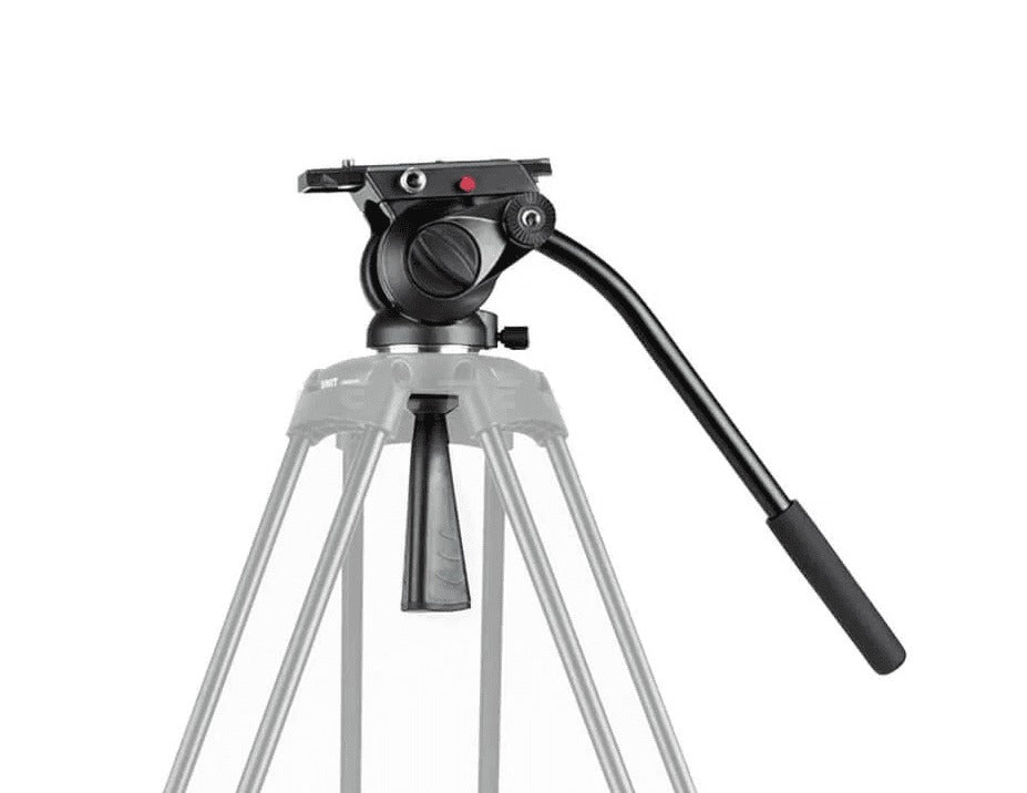 SWIT TH100 | Fluid Video Head with 10kg Payload, Swivel Arm and 75mm Ball fiat fitting