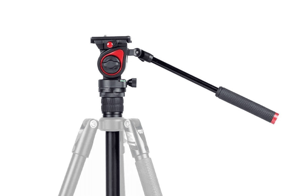 SWIT TH50 | Fluid Video Head with 5kg Payload, Swivel Arm and 50mm Ball fiat fitting