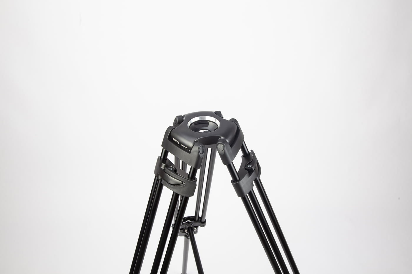 SWIT TOWER100 | Aluminum Camera Tripod KIT, with SWIT TH100A Fluid Video Head, Mid-level Spreader, 10kg Payload, Soft Bag