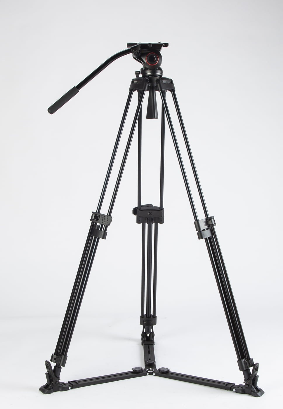 SWIT TOWER150 | Aluminum Camera Tripod KIT, with SWIT TH150 Fluid Video Head, Ground Spreader, 15kg Payload, Soft Bag
