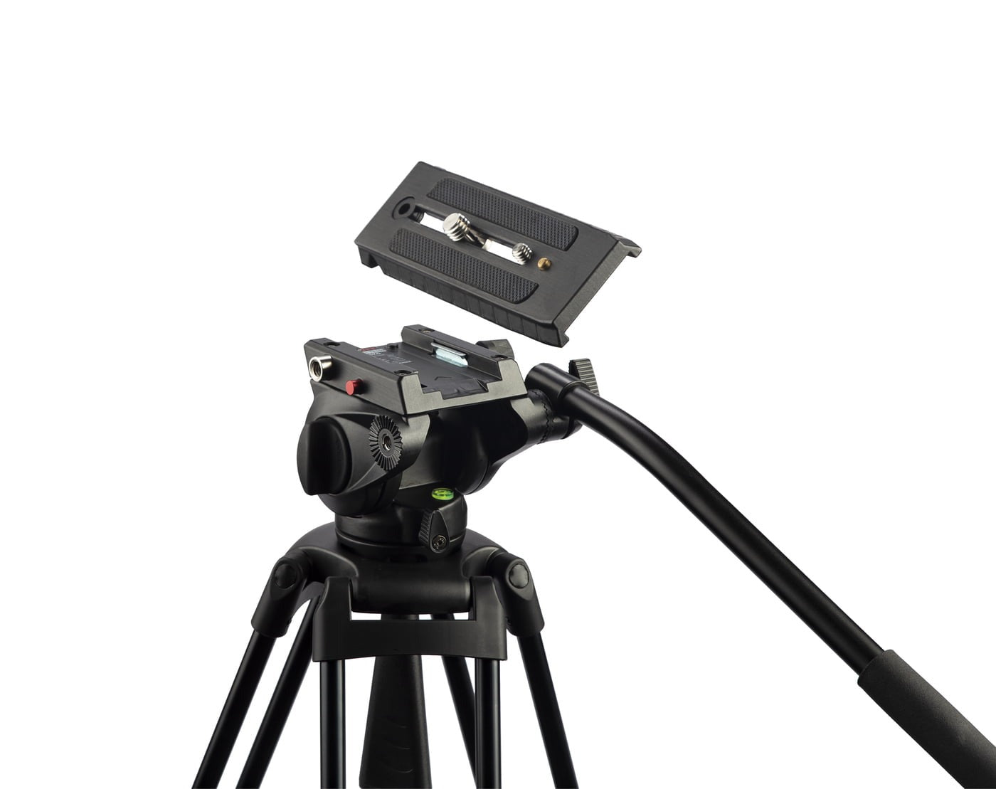 SWIT TOWER150 | Aluminum Camera Tripod KIT, with SWIT TH150 Fluid Video Head, Ground Spreader, 15kg Payload, Soft Bag