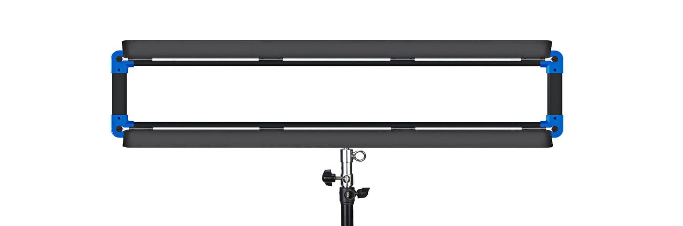 SWIT VANGO-100L | 8:1 RGBW Panel Light, 2.1cm ultra slim and 2kg weight, with Bag and Gooseneck Connector, Natural-Born-Soft by SWIT patent, professional 100W SMD-LED, V-Mount, DMX&APP