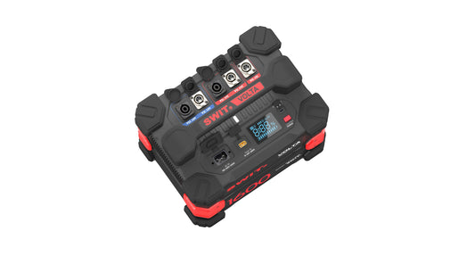 SWIT VOLTA-DC1600 | 1600Wh 1200W DC Professional Robust Modular Floor Battery KIT with 2x48V+2x24V+12V+USB-C, and fast AC/Solar charging