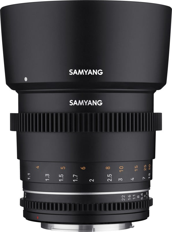 Samyang 85mm T1.5 VDSLR MK2 Canon EF