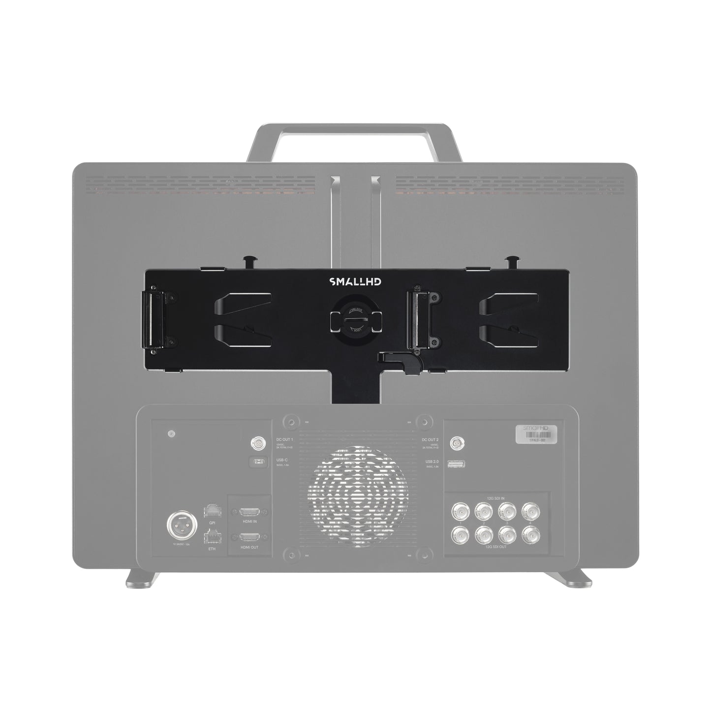 SmallHD Dual V-Mount Battery Bracket (14v/26v) for SmallHD 4K Monitors