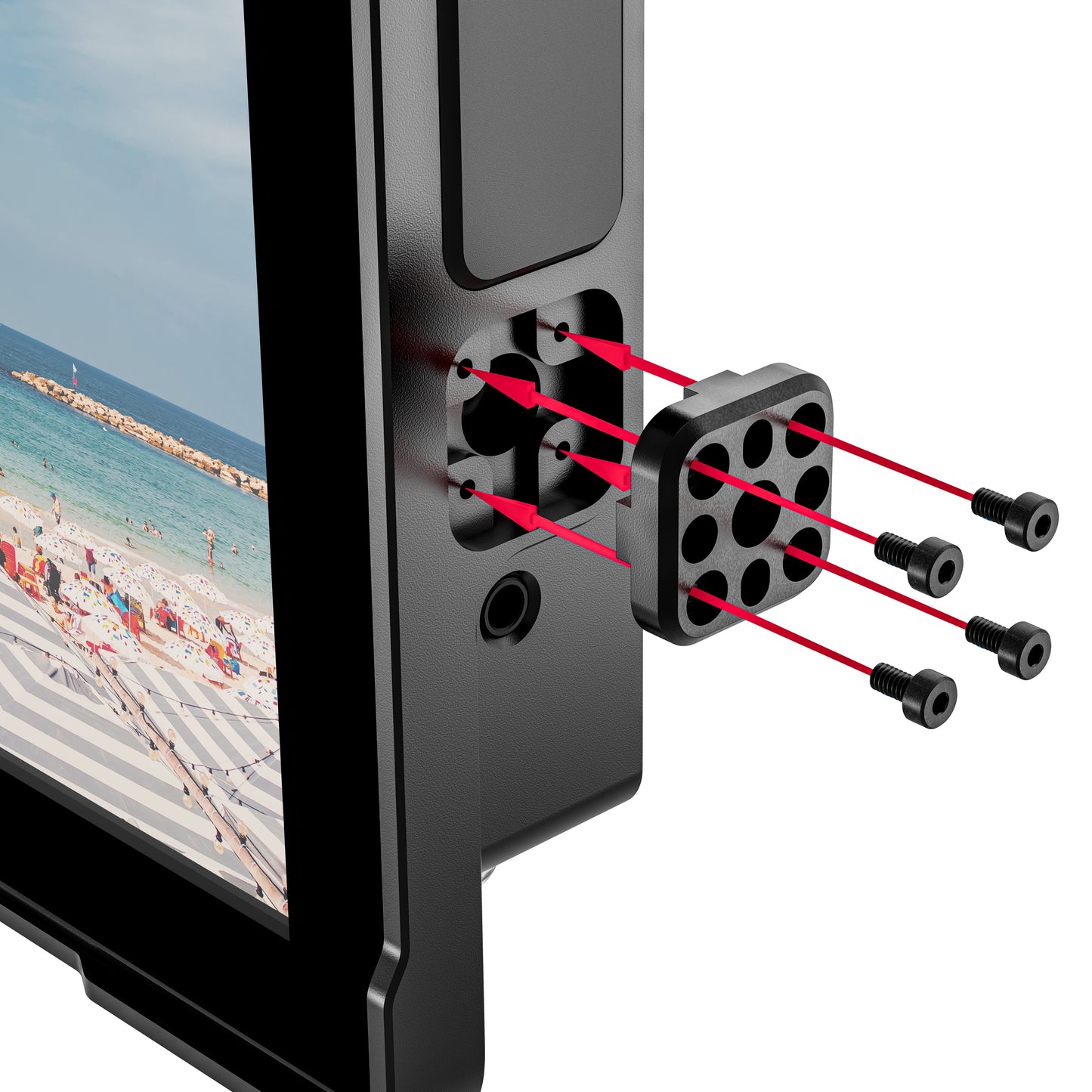 SmallHD Steel ¼”-20 Inserts for Ultra 7, Ultra 10 (3-Pack)