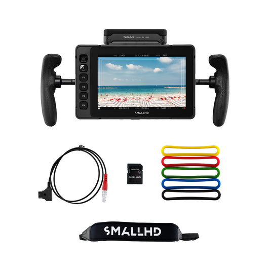 SmallHD Ultra 7 Bolt 6 RX 1500 ft / Gold Mount / Black