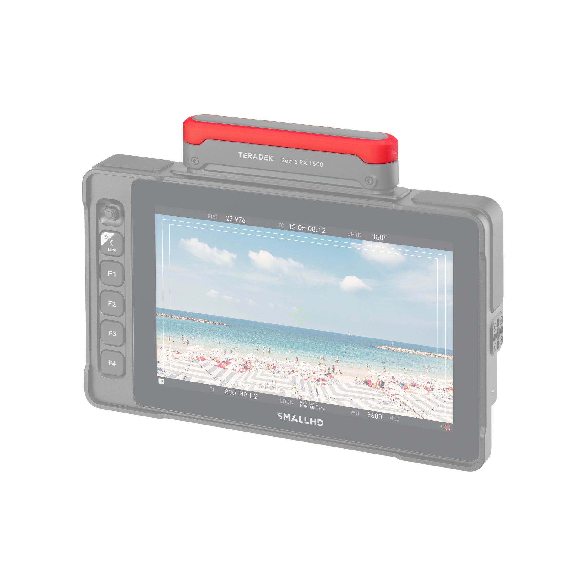 SmallHD Ultra 7, Ultra 10 RX Bolt 6 Color Bands RX Single Band / Red
