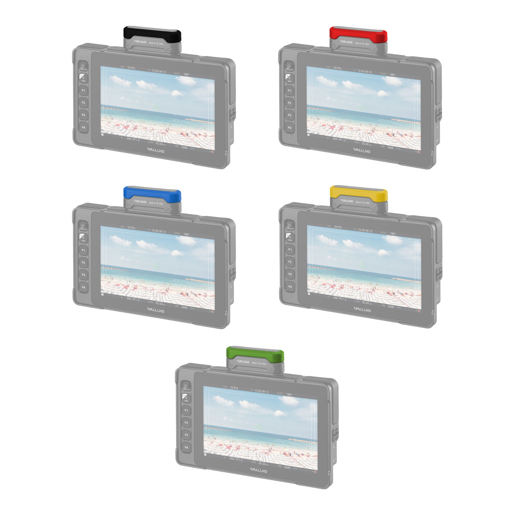 SmallHD Ultra 7, Ultra 10 RX Bolt 6 Color Bands TX Kit / 5 Color Pack