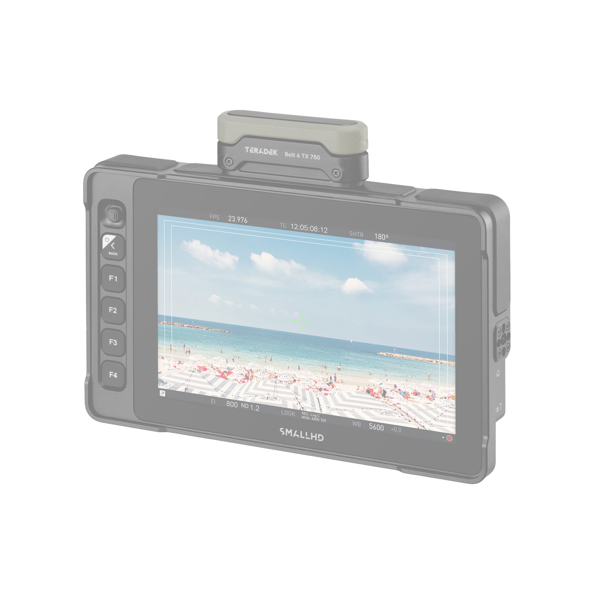 SmallHD Ultra 7, Ultra 10 RX Bolt 6 Color Bands TX Single Band / Black