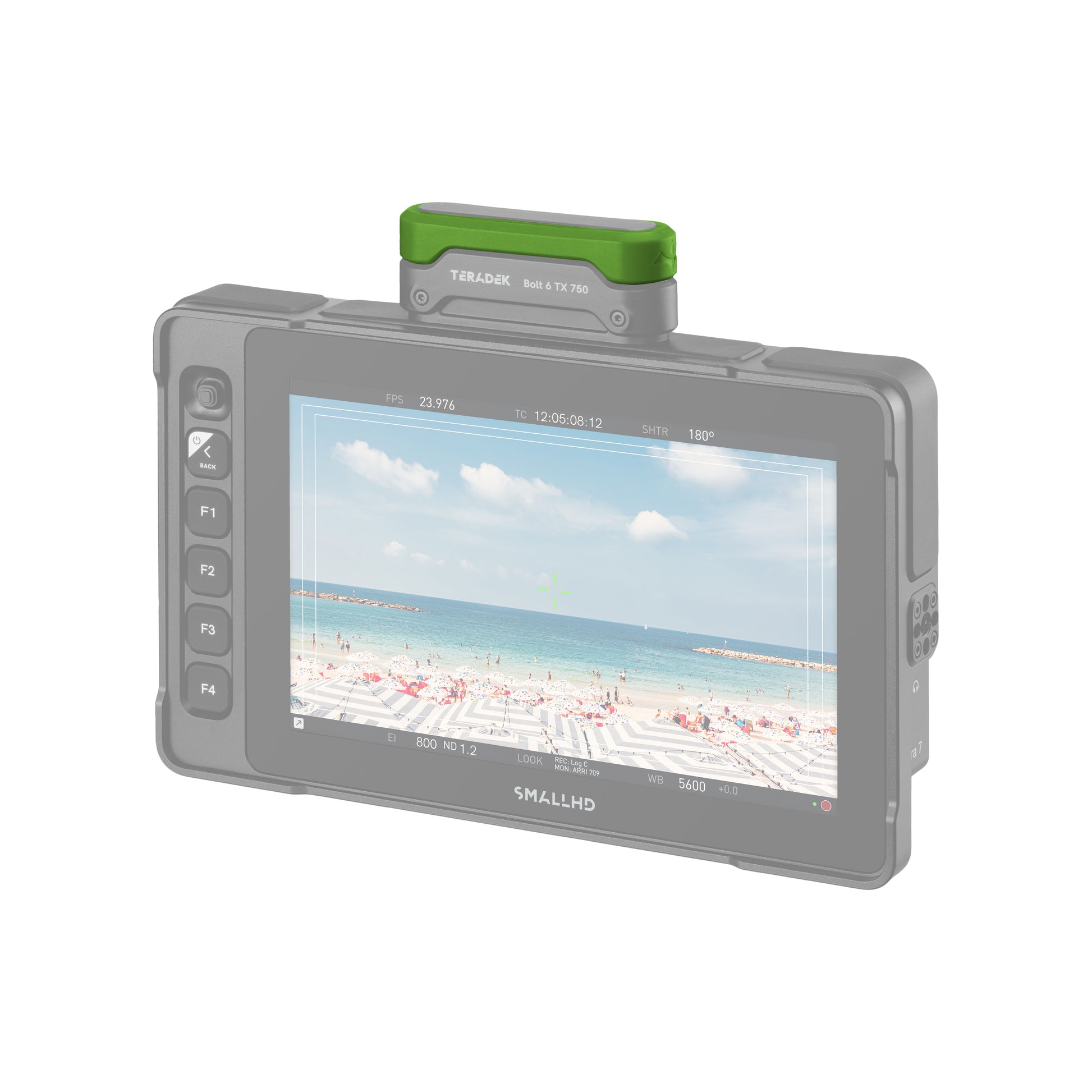 SmallHD Ultra 7, Ultra 10 RX Bolt 6 Color Bands TX Single Band / Green