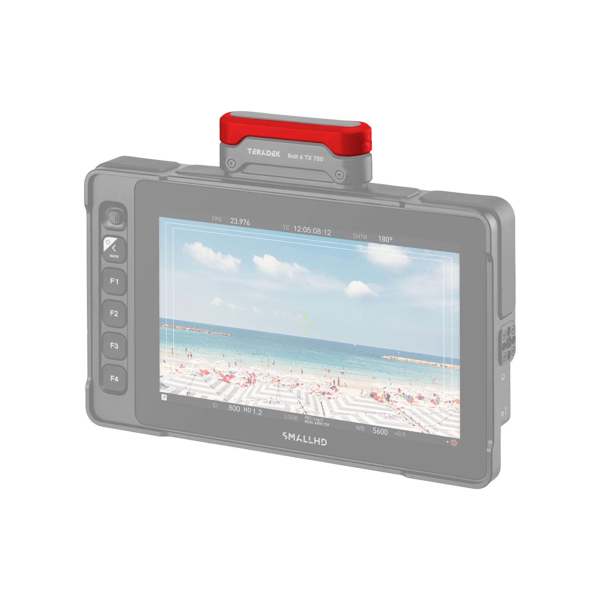 SmallHD Ultra 7, Ultra 10 RX Bolt 6 Color Bands TX Single Band / Red