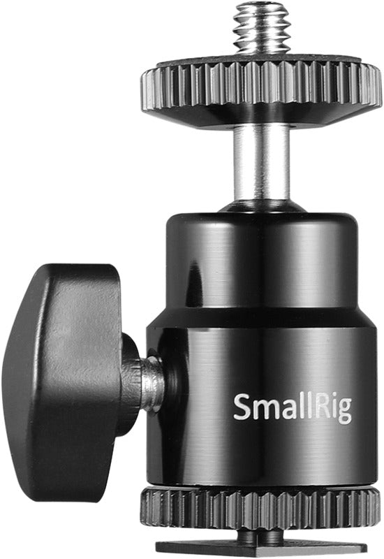 SmallRig 2059 Camera Cold shoe -Ballhead-1/4"Sc 2P