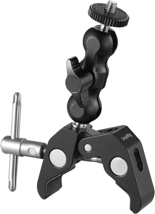 SmallRig 2164 Multi-functional Crab-Shaped Clamp w/ Ballhead Magic Arm