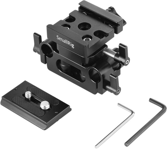 SmallRig 2272 Univ 15mm Rail Supp Syst Baseplate