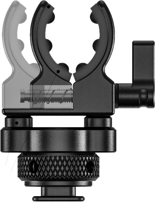 SmallRig 2352 Shotgun Mic Holder (Cold Shoe)