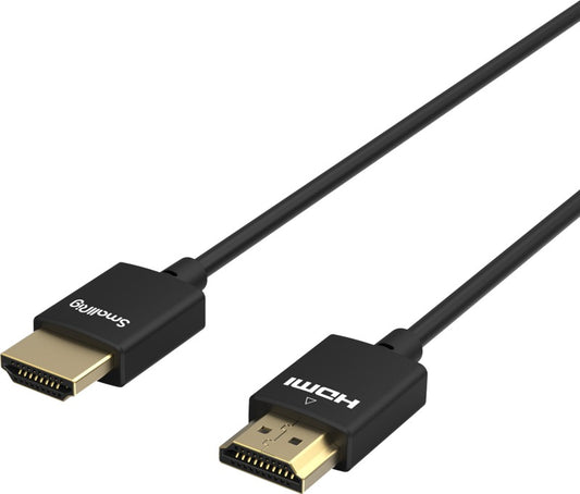 SmallRig 2957 HDMI Cable Data Cable (A to A) Ultra Slim 4K 55cm