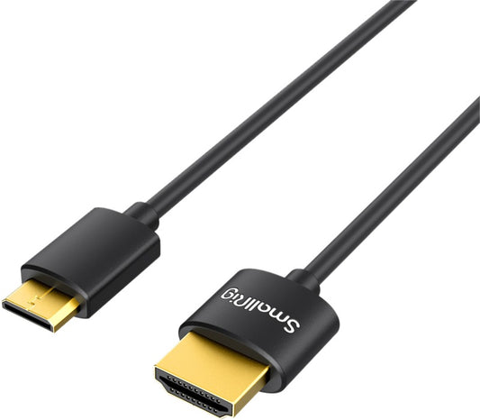 SmallRig 3041 HDMI Cable Ultra Slim 4K 55cm (C to A)