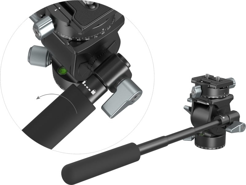 SmallRig 3457 Lightweight Fluid Video Head