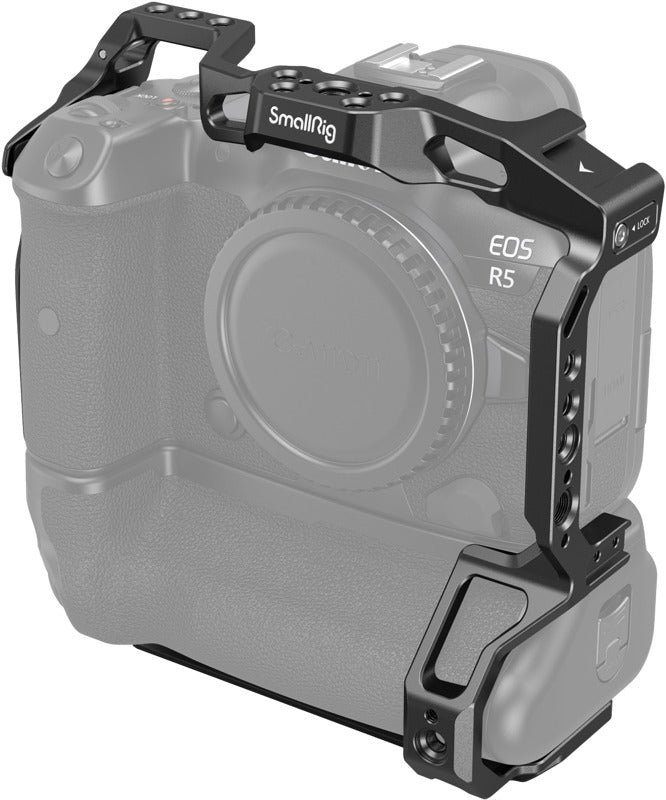 SmallRig 3464 Cage for Canon EOS R5 / R6 / R5C / R6 Mark II with BG-R10 Battery Grip