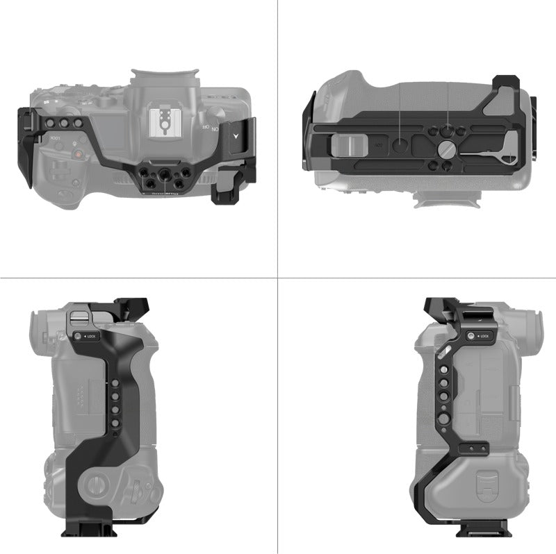 SmallRig 3464 Cage for Canon EOS R5 / R6 / R5C / R6 Mark II with BG-R10 Battery Grip