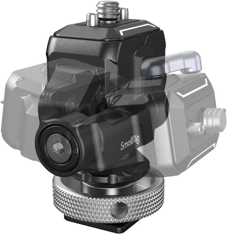 SmallRig 3514 Drop-in HawkLock Mini Quick Release Monitor Mount with Cold Shoe