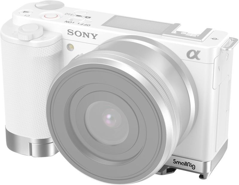 SmallRig 3524 Extension Grip For Sony ZV-E10 Silver