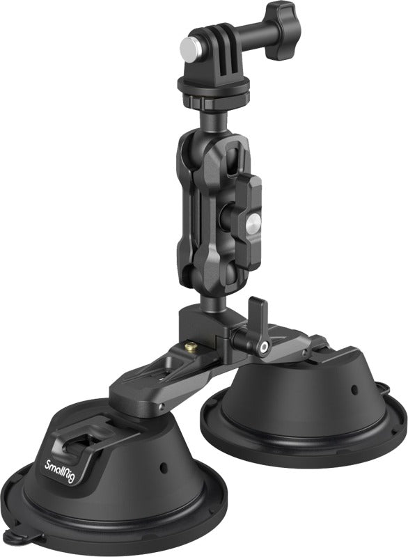 SmallRig 3566 Suction Cup Portable Dual with Camera Mount SC-2K