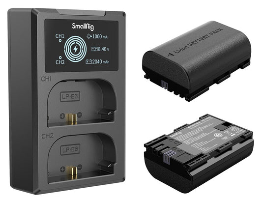SmallRig 3821 LP-E6NH Battery & Charger Kit