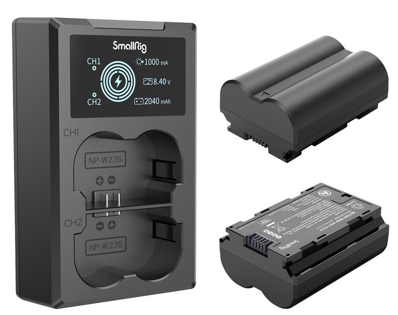 SmallRig 3822 NP-W235 Battery & Charger Kit