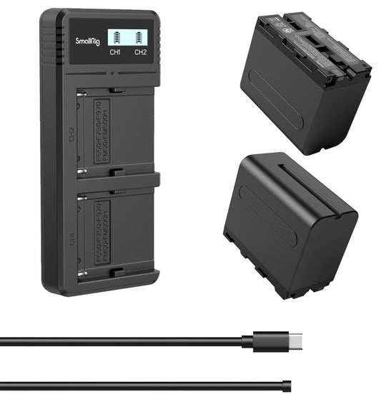 SmallRig 3823 NP-F970 Battery & Charger Kit
