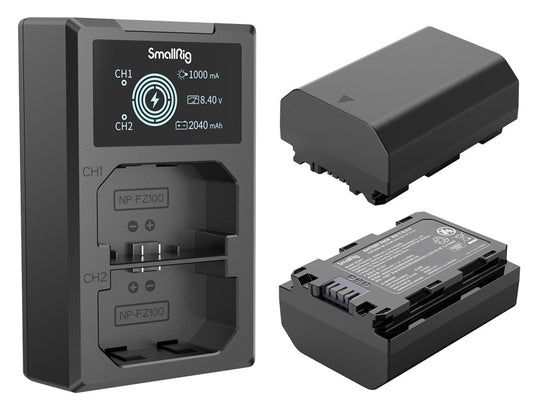 SmallRig 3824 NP-FZ100 Battery & Charger Kit