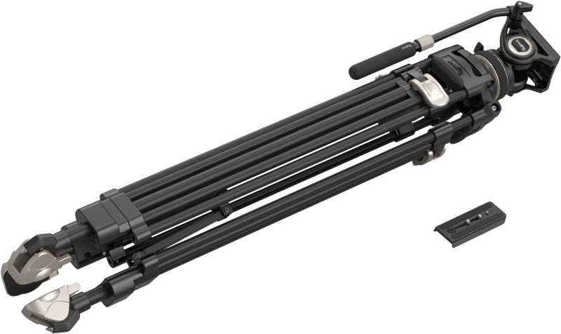 SmallRig 3989 Heavy-Duty Carbon Fiber Video Tripod Kit FreeBlazer AD-100