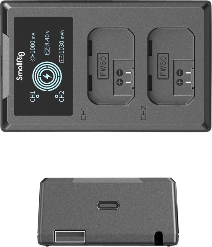 SmallRig 4081 Battery Charger For NP-FW50 Batteries