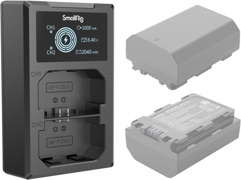 SmallRig 4087 Battery Charger For NP-FZ100 Batteries