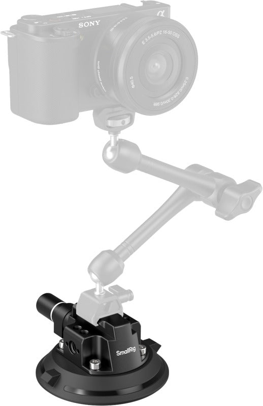 SmallRig 4122 Suction Cup 4" with camera mount