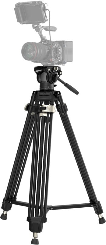 SmallRig 4163 Heavy-Duty Aluminium Video Tripod Kit FreeBlazer AD-80