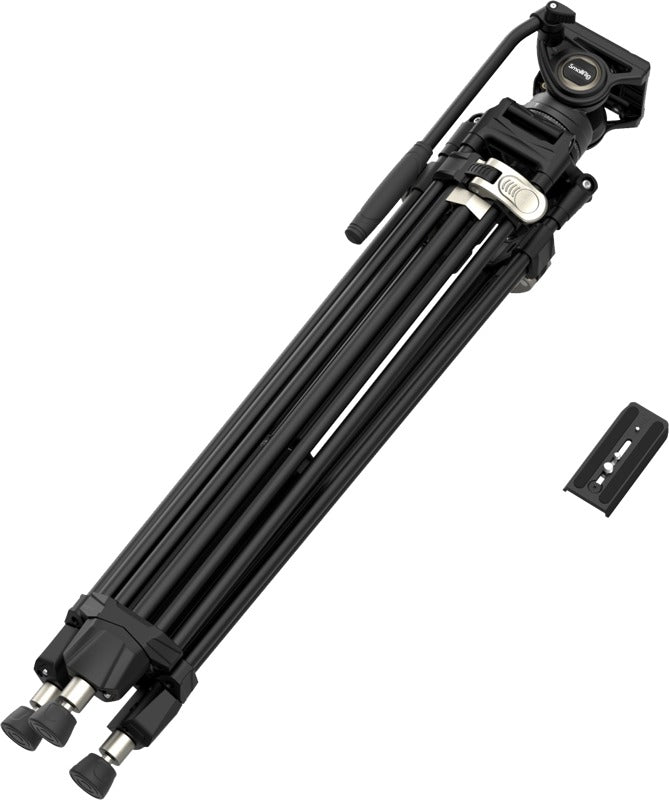 SmallRig 4163 Heavy-Duty Aluminium Video Tripod Kit FreeBlazer AD-80