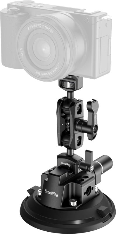SmallRig 4236 4" Suction Cup Camera Mounting Support Kit for Vehicle Shooting