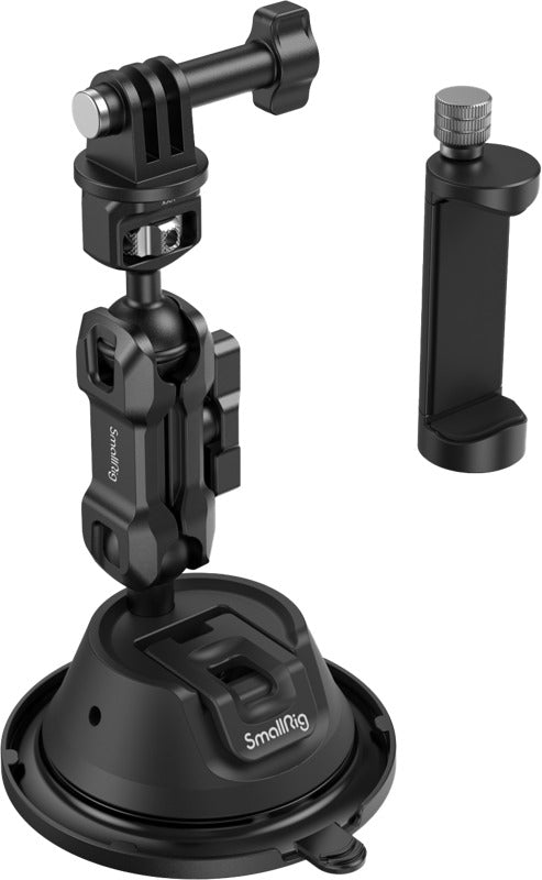 SmallRig 4275 Portable Suction Cup Mount Support Kit for Action Cameras / Mobile Phones SC-1K