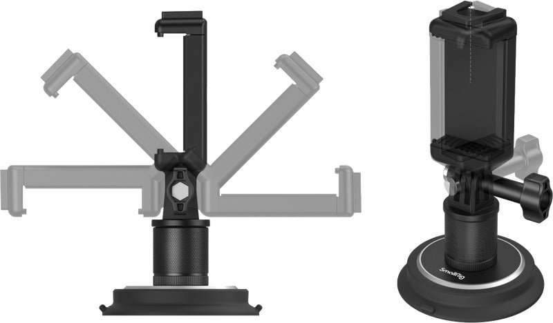 SmallRig 4347 Suction Cup Mounting Support for Action Cameras