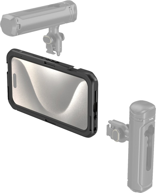 SmallRig 4391 Mobile Video Cage for iPhone 15 Pro Max