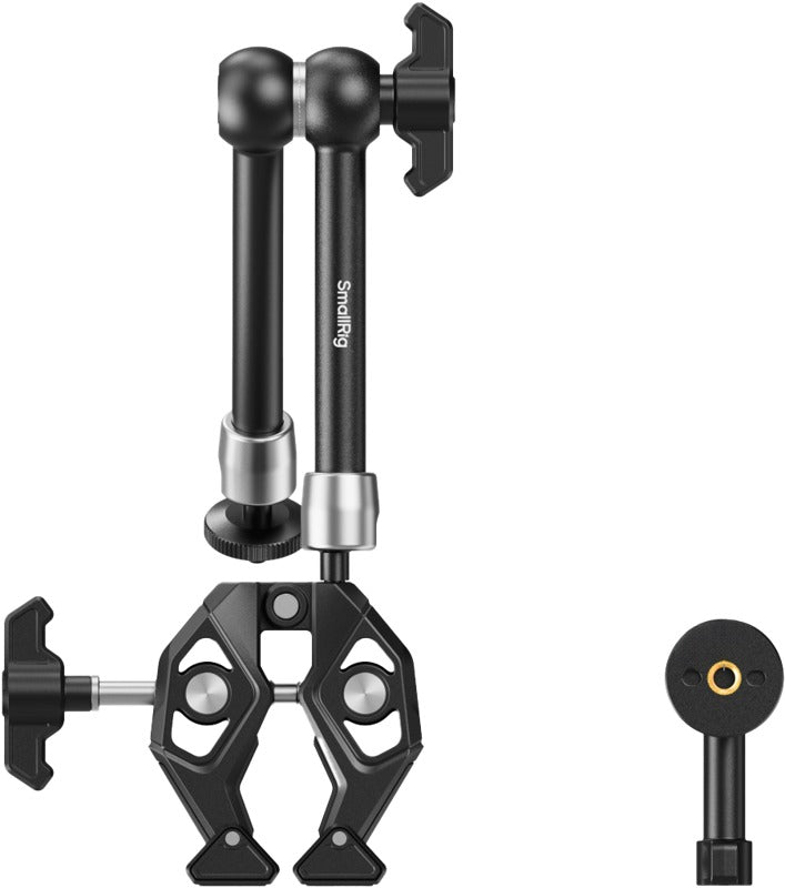 SmallRig 4454 Crab-Shaped Super Clamp Kit with Magic Arm