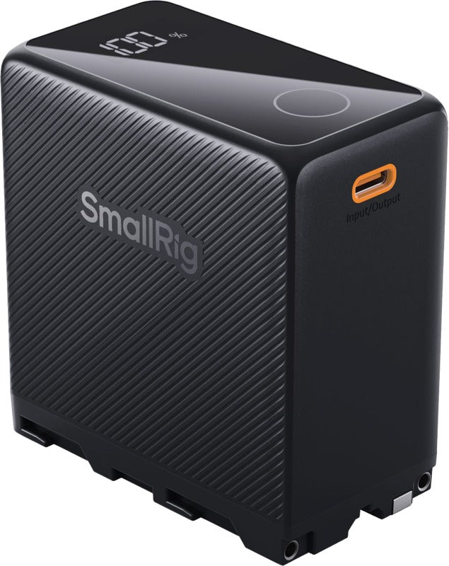 SmallRig 4469 Camera Battery USB-C Rechargeable NP-F970 Black