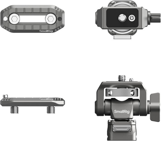 SmallRig 4487 HawkLock H21 Quick Release Monitor Support with NATO Clamp