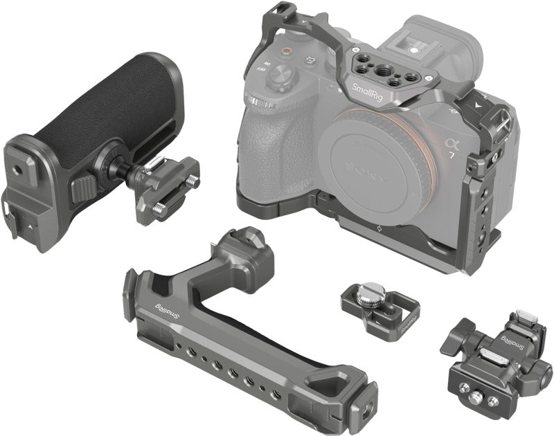 SmallRig 4539 HawkLock Quick Release Advanced Cage Kit for Sony Alpha 7R V / 7 IV / 7S III