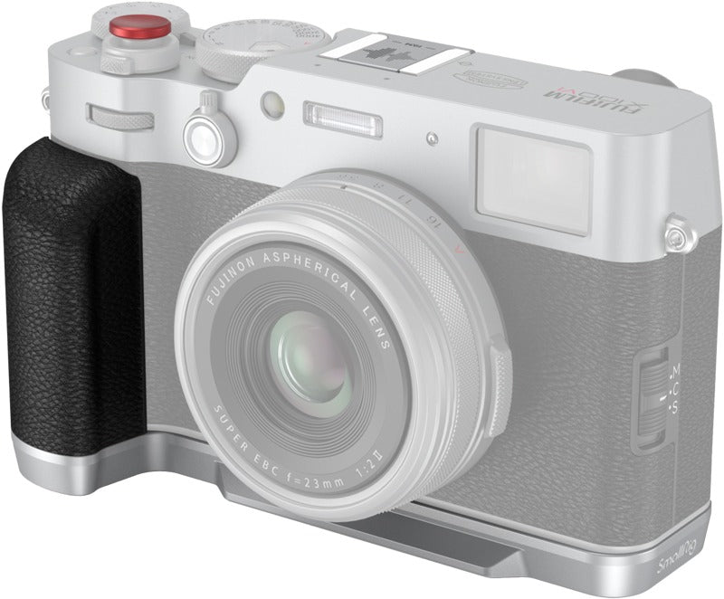 SmallRig 4555 L-Shape Grip for Fujifilm X100VI / X100V Silver